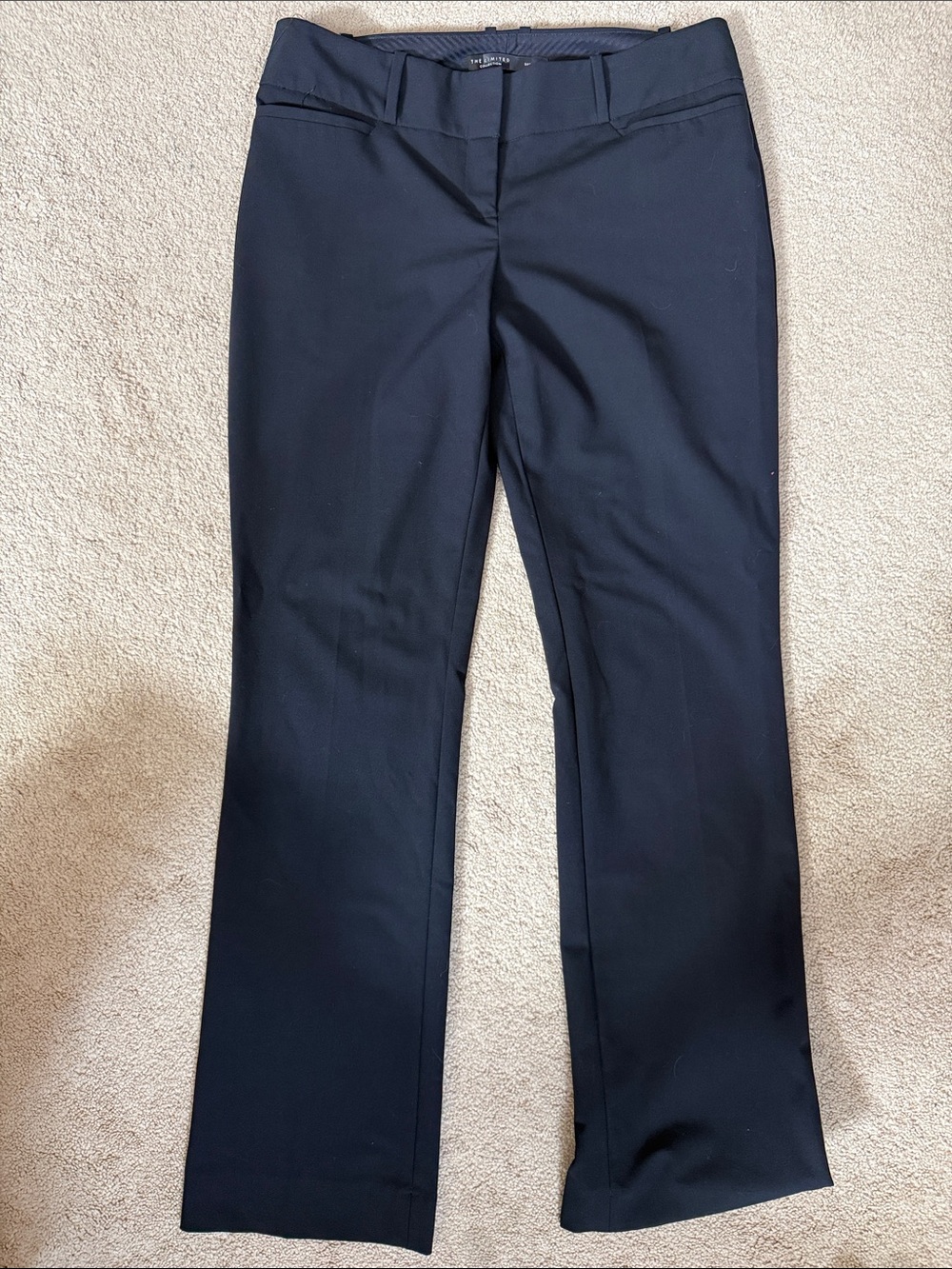 The Limited, Drew Fit, Navy Blue Dress Pants - Classic Straight Leg